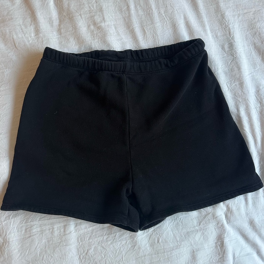 Joah Brown Black Sweat Shorts Size M